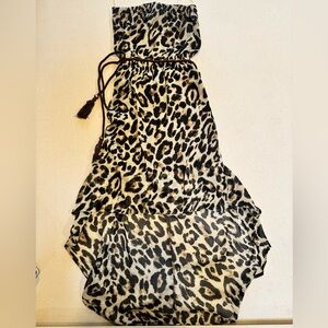 Love Culture Animal Print Strapless Dress